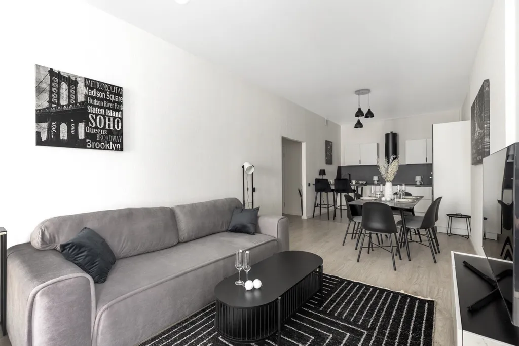 Квартира Квартира Просторная евротрешка — Москва