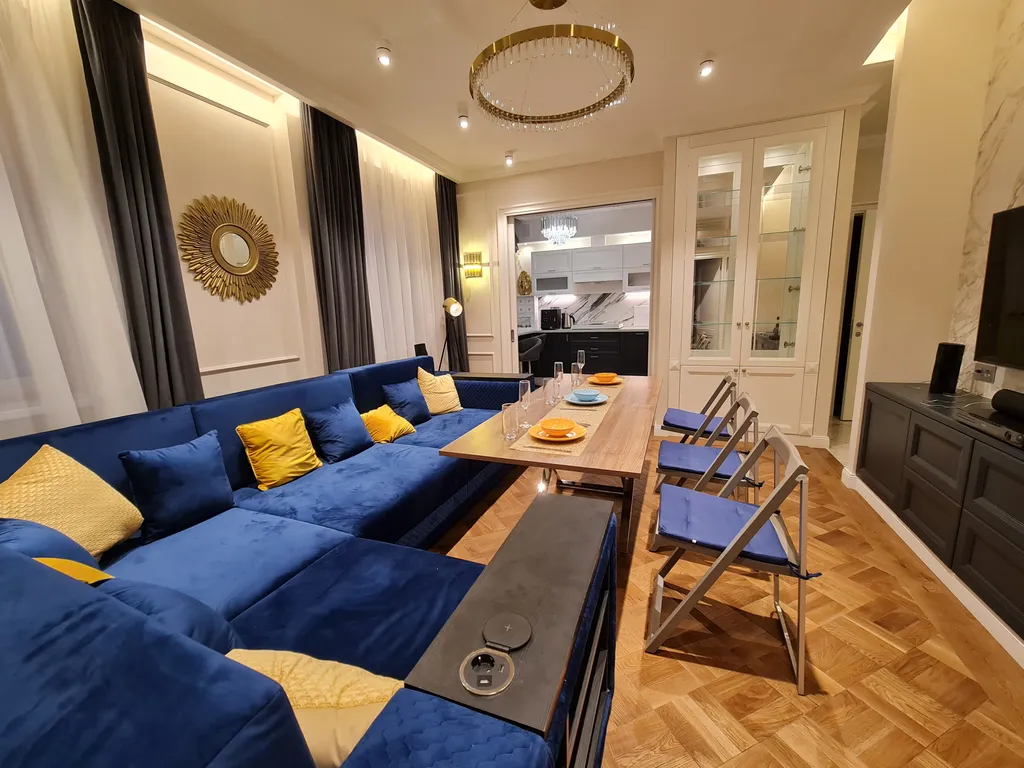 Квартира Дизайнерские апартаменты напротив МГУ им. Ломоносова — аренда посуточно в Москва