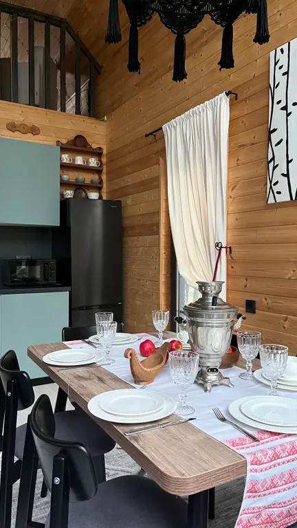 Коттедж Комфортный загородный дом с сауной вблизи заповедника — Семеновское