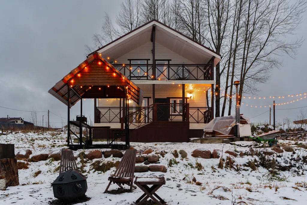 Коттедж Загородный дом — аренда посуточно в Новожилово