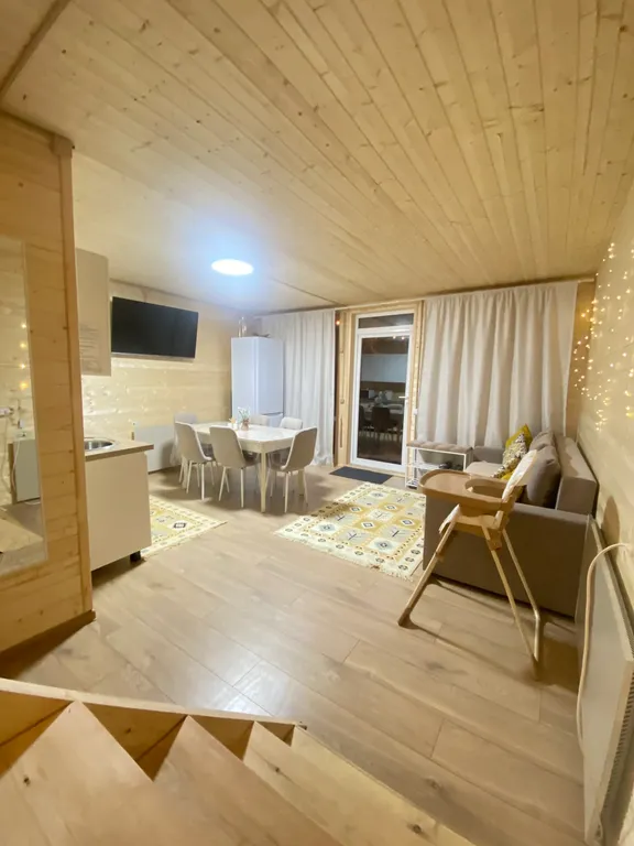 Дом гармония в лесу