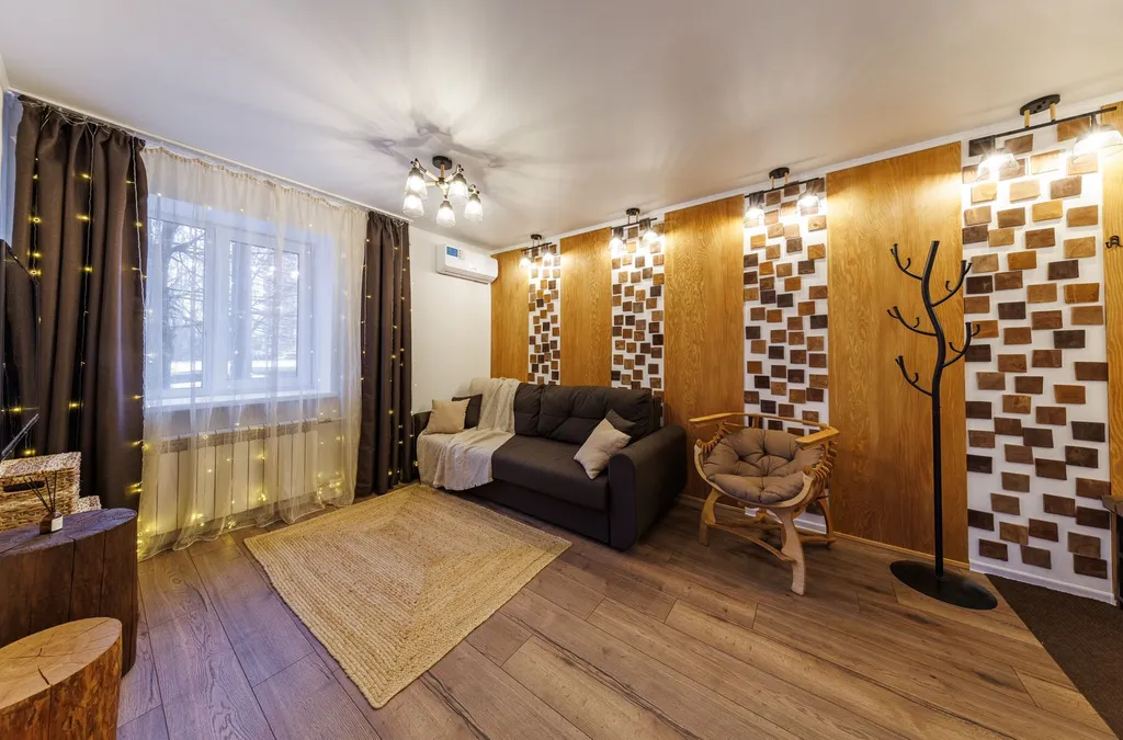 Уникальная квартира в Эко стиле