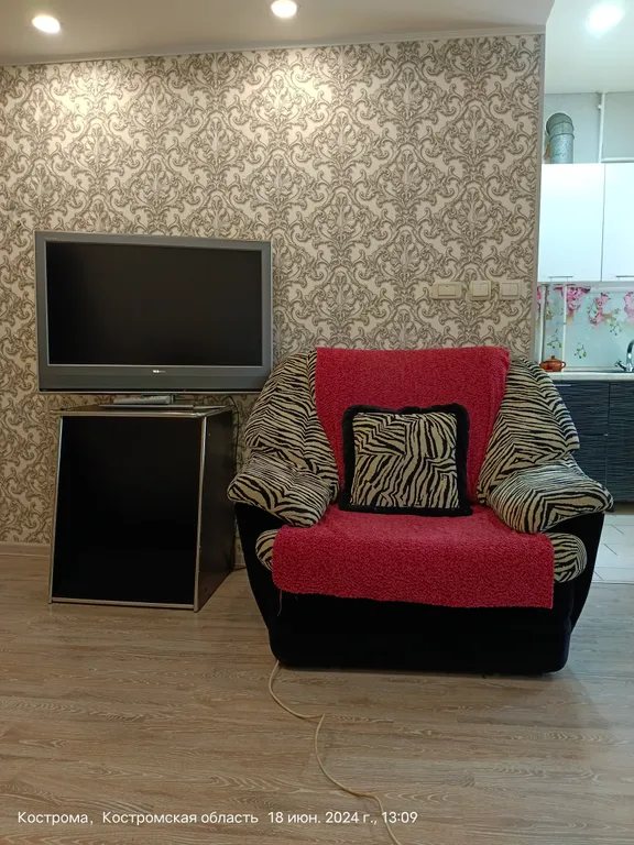 Двухкомнатная у Волги, 6 раздельных спальных мест