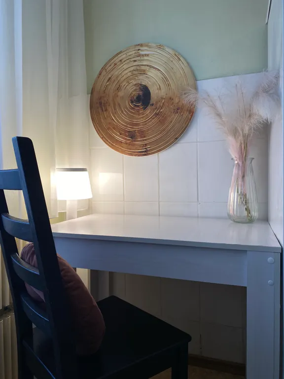 Просторная квартира с видом на город и парк