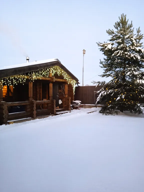 Дом,русская баня в охраняемом поселке