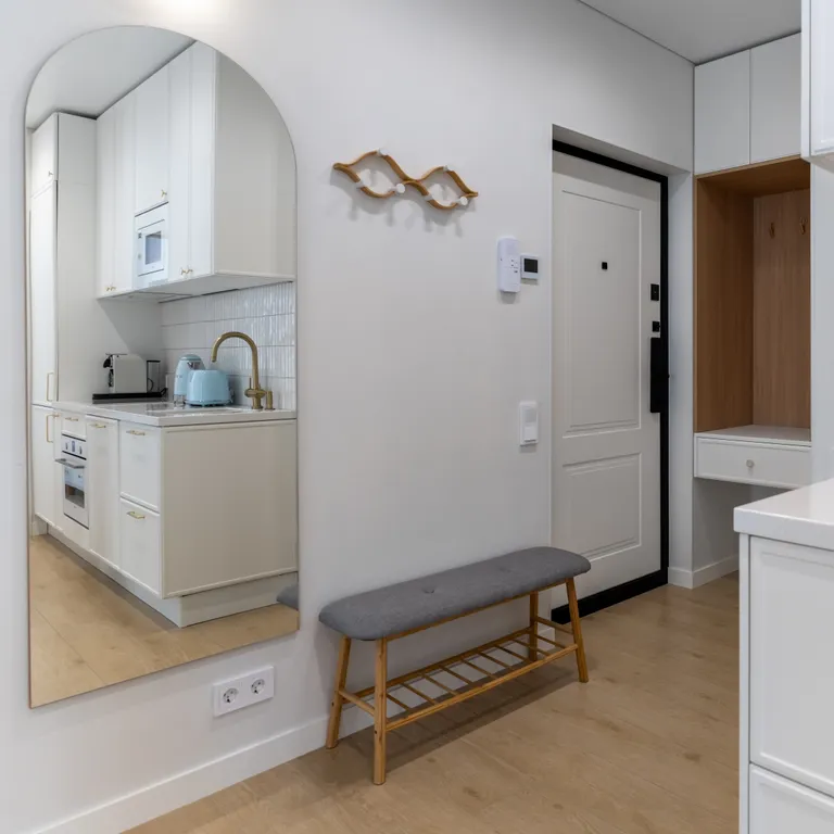 Квартира на видовом этаже с просторным балконом