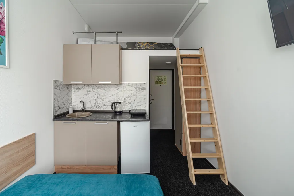 Квартира Квартира Апартамент Нижний Ораниенбаум Двухуровневая студия — Ломоносов