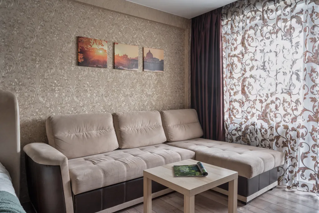 Красивая дизайнерская студия в центре микрорайона ГГМ рядом с ТЦ Кит