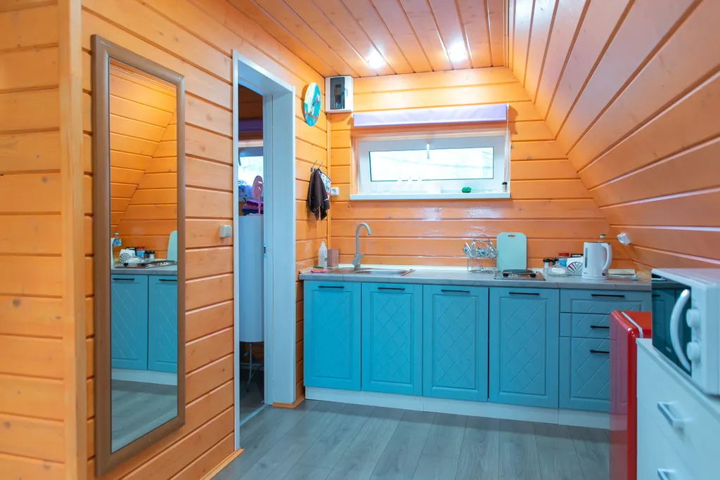 А-фрейм дом на горе