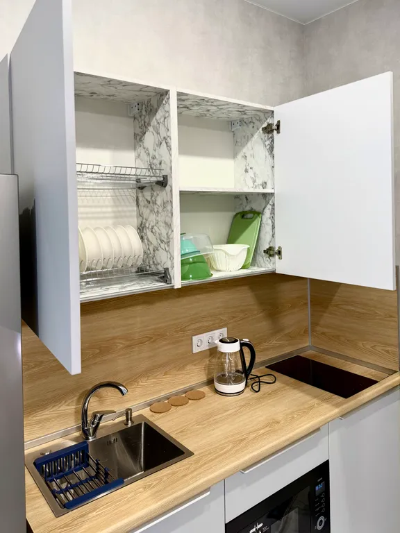 Четырехместные апартаменты с кухней