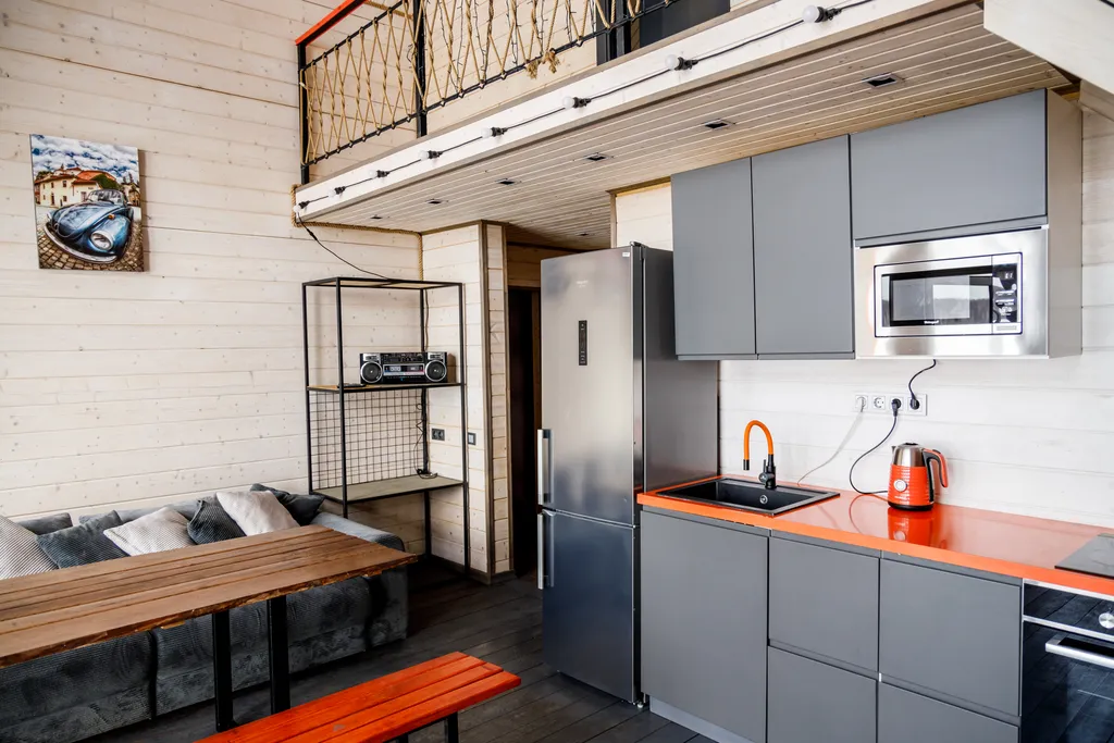 Коттедж Дом на озере — Борщево