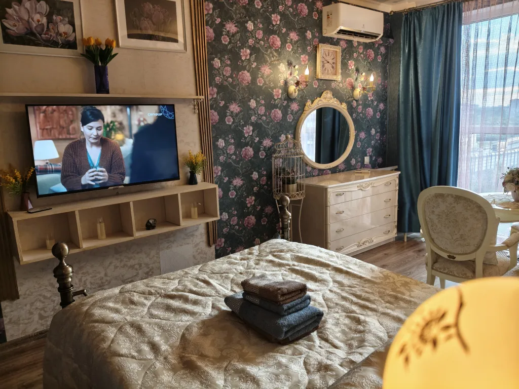 Уютная двухкомнатная квартира с кондиционером Эрмитаж