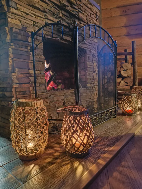 Коттедж Уютный дом с камином, с арендой сап бордов — Истра