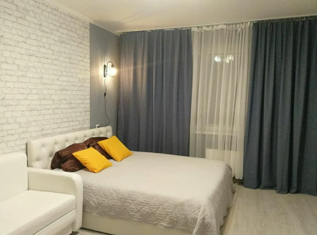 Уютная квартира с видом на берёзовую рощу