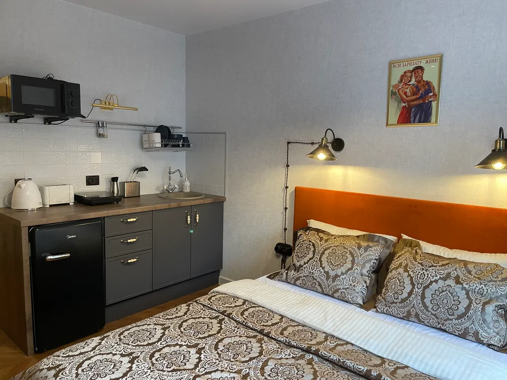 Квартира Квартира Уютная студия в ретро стиле — Колпино