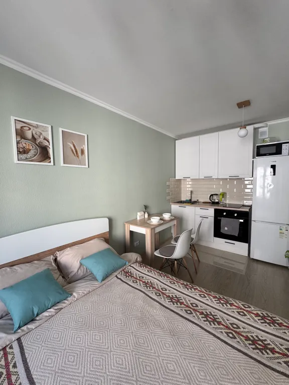 Квартира Квартира Уютная студия в стиле Сканди — Санкт-Петербург