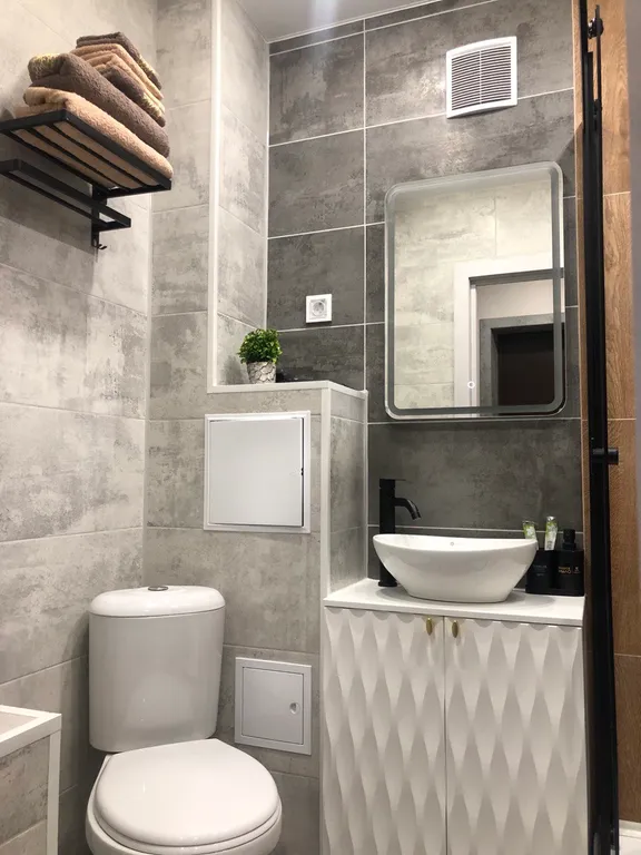 Студия с парящей кроватью