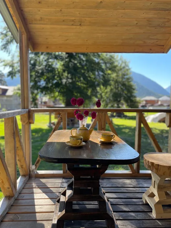 Домик с верандой