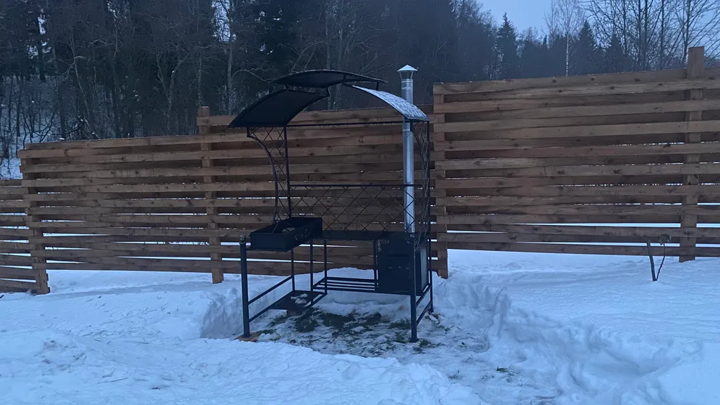 Дом с баней и чаном