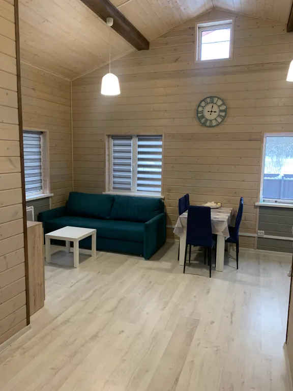 Два новых дома на большом участке с лесом