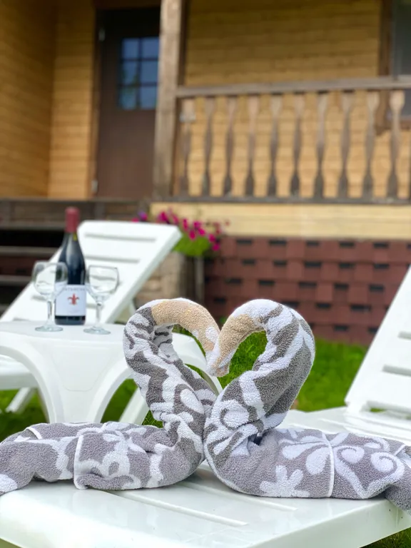 Уютный дом на берегу озера "Прозрачный берег №2"