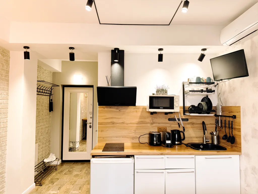 Студия 14 с видом на горы