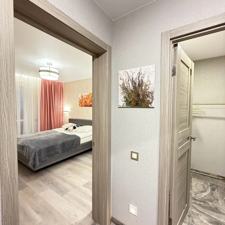 Новая квартира, со стильным интерьером, рядом с канатной дорогой