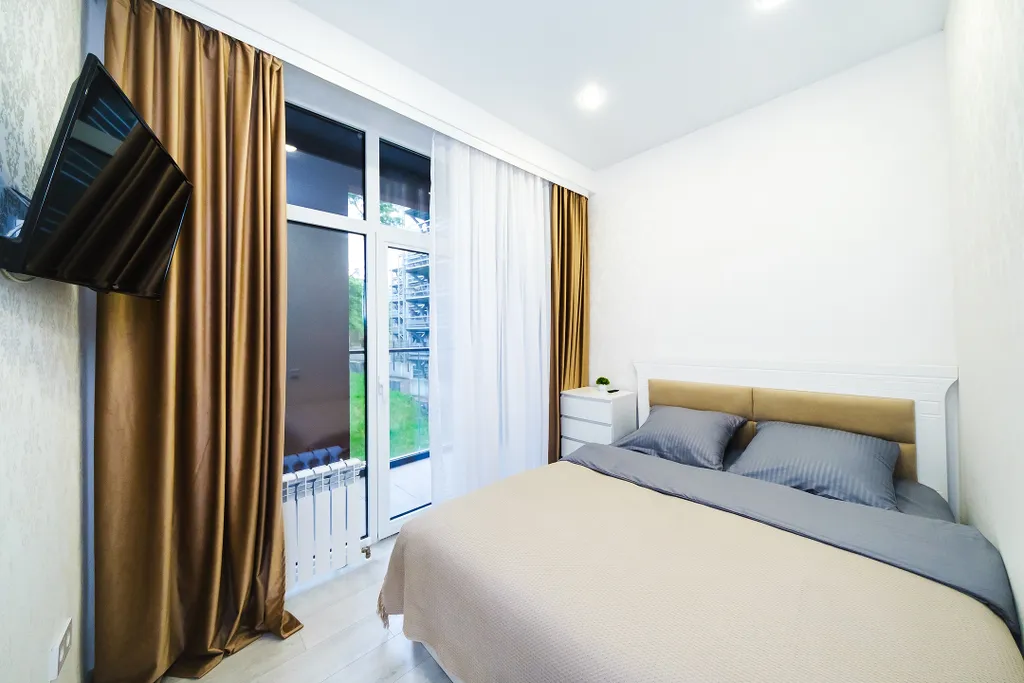 Квартира с видом на зелень и большой лоджией в новом ЖК 800 м от моря — аренда посуточно в Дагомыс