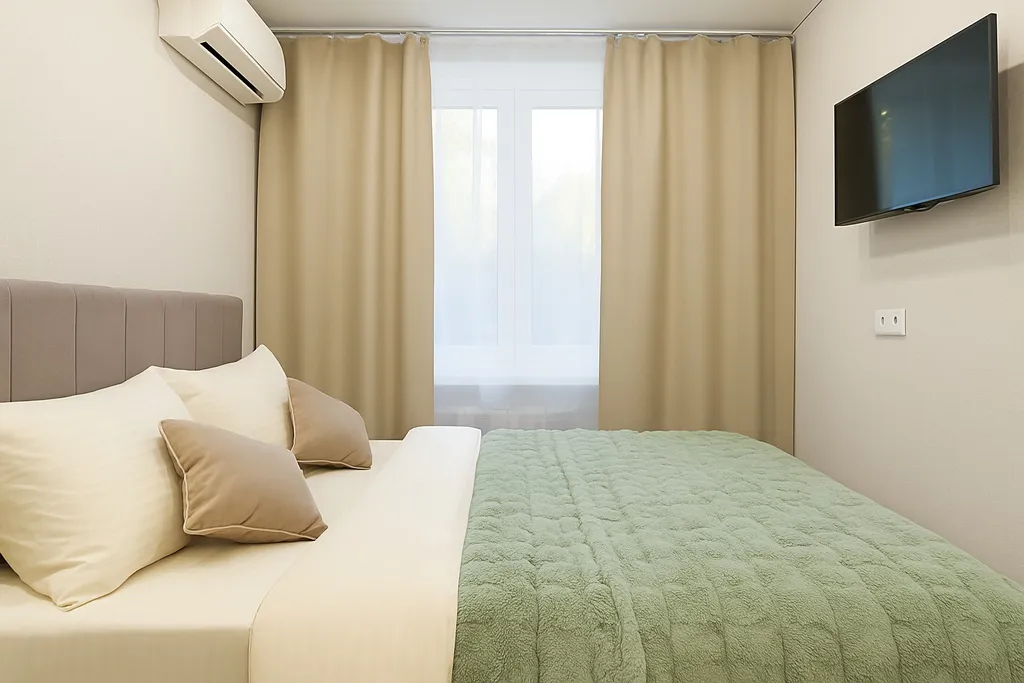 Квартира Уютная студия в апарт-отеле возле Дворца Спорта — аренда посуточно в Уфа