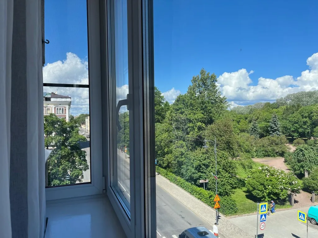 Апартаменты с видом на парк