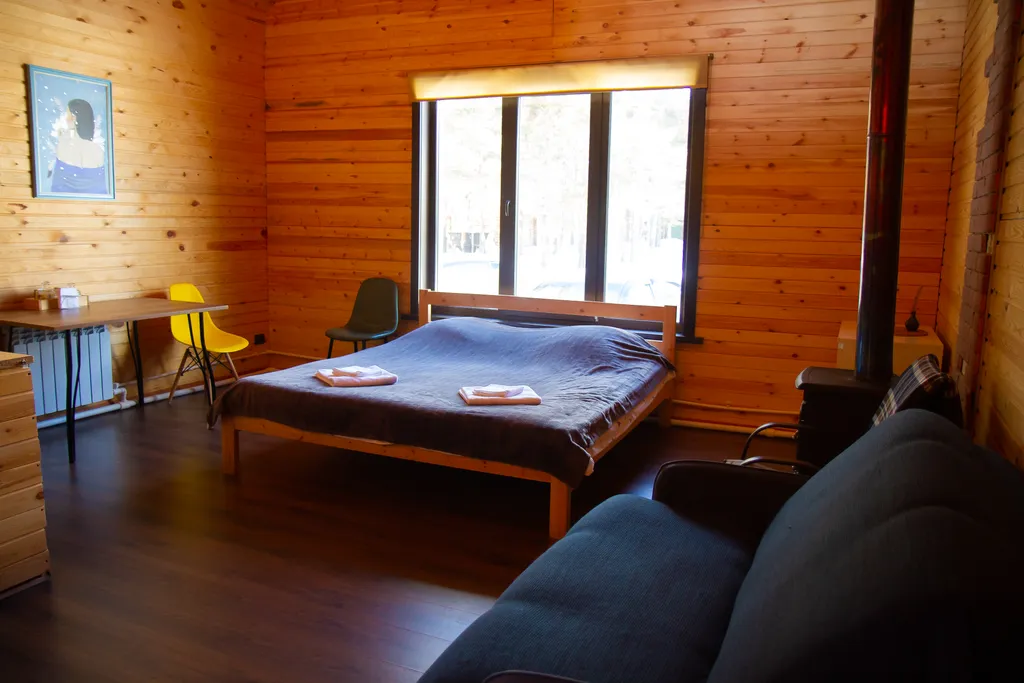 Домик на Байкале в скандинавском стиле