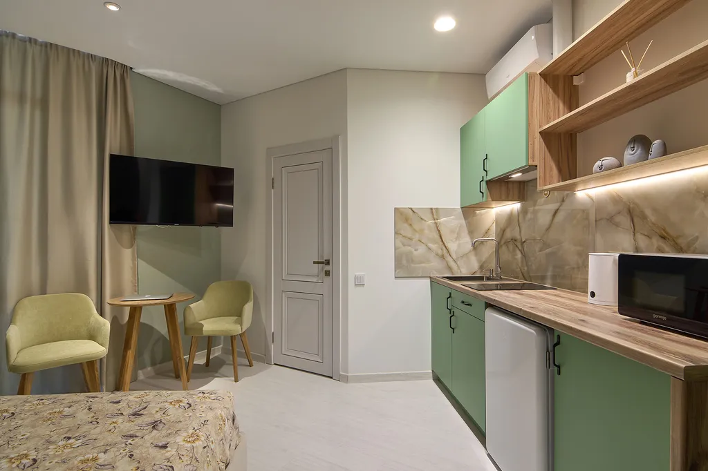 Студия Люкс с видом на море