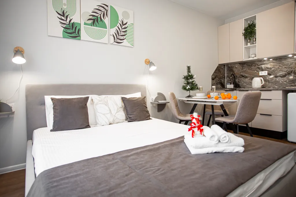 УК Атмосфера Квартира Высота с видом на горы