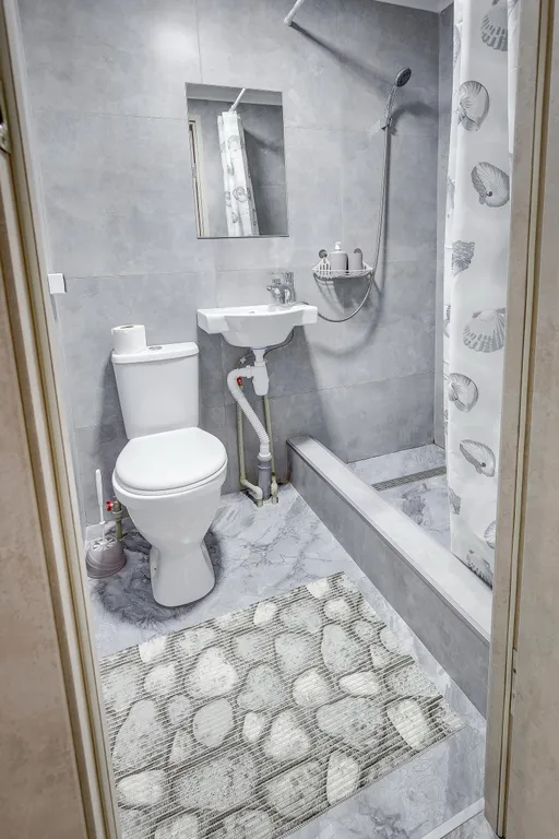 Удачный вариант двухместной студии на Розыбакиева