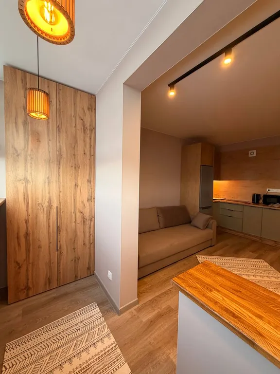 Уютная студия с прекрасным видом на город