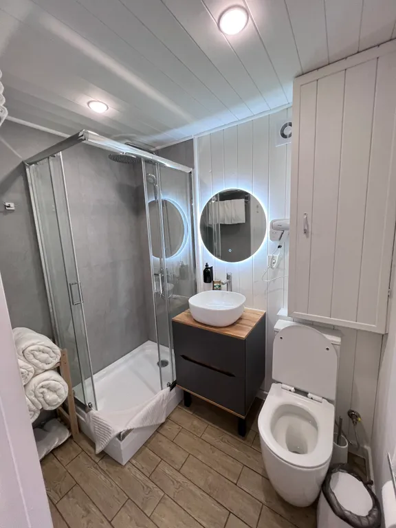 Дом 58m2 — чан, кухня, Wi-Fi