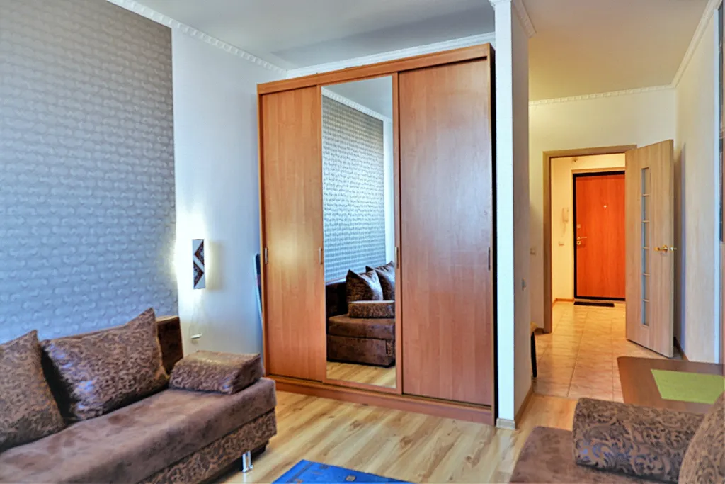 Атмосферная квартира-студия с кондиционером