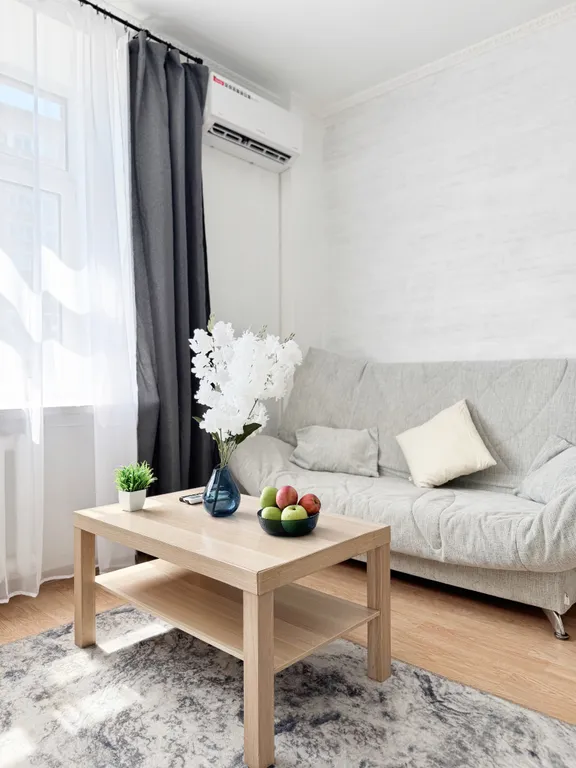 Квартира Светлая квартира в самом центре, с кондиционером и 3 минуты от метро — Москва