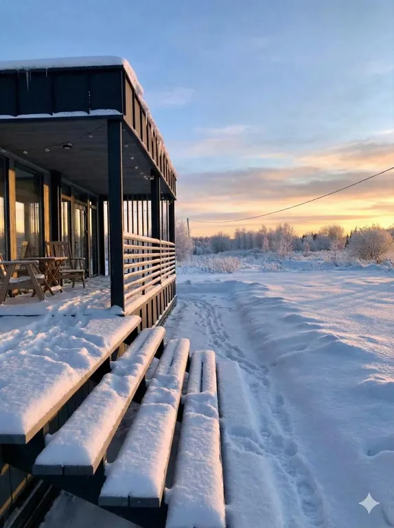 Коттедж Дом с панорамными окнами — Можайск