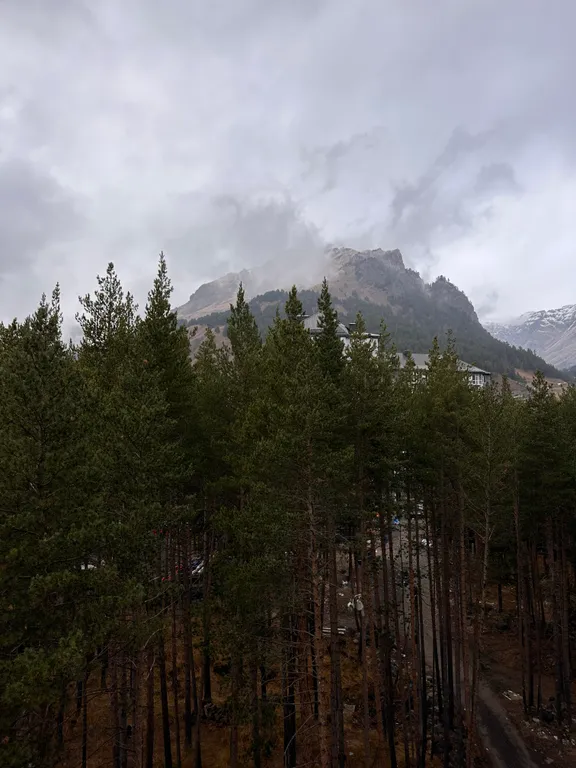 Видовая трешка в Терсколе