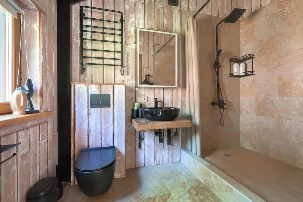 Домик 19 (barnhouse с камином и террасой) 75 м2