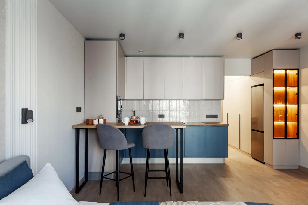 Квартира Квартира Blue Loft Studio — Красноярск