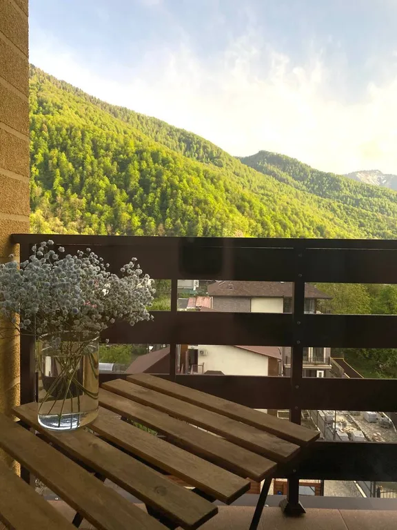 Уютная квартира с видом на горы и озеро