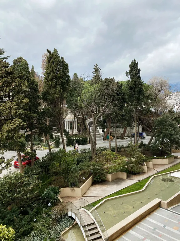 Просторная евродвушка на берегу моря Первая линия Набережной Ялты