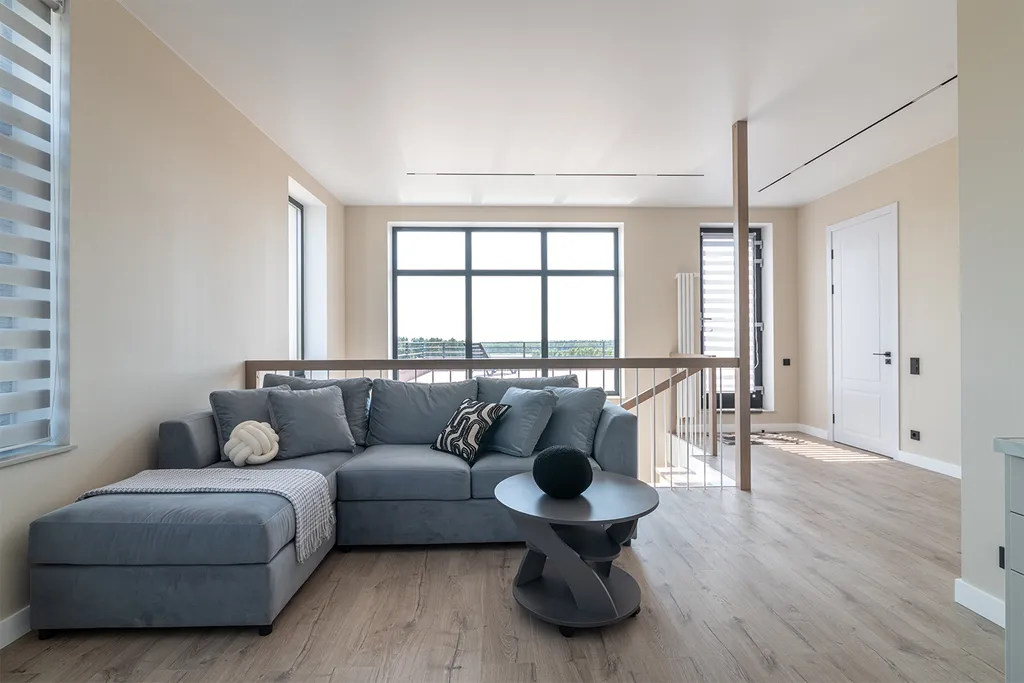 Коттедж Шикарный дом с видом на лес и реку! Терраса на крыше — Логиново