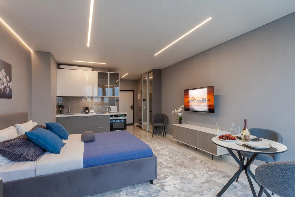 Nebo - новая, стильная студия в ЖК Галактика, в центре города