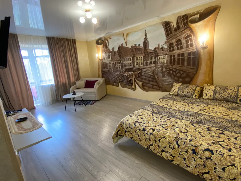 Квартира-студия с дизайнерским ремонтом