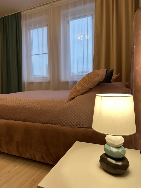 Уютная квартира с кроватью king size