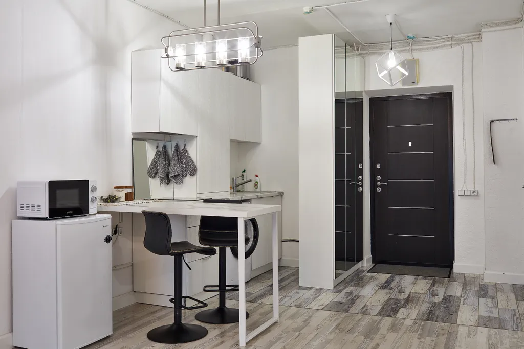 Апартаменты студия в современном жилом комплексе