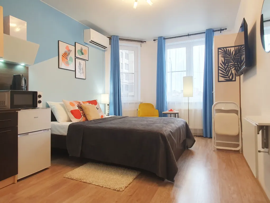 Квартира Новая студия, чистый подъезд, свежий ремонт, пешком до Борисоглебского — аренда посуточно в Раменское